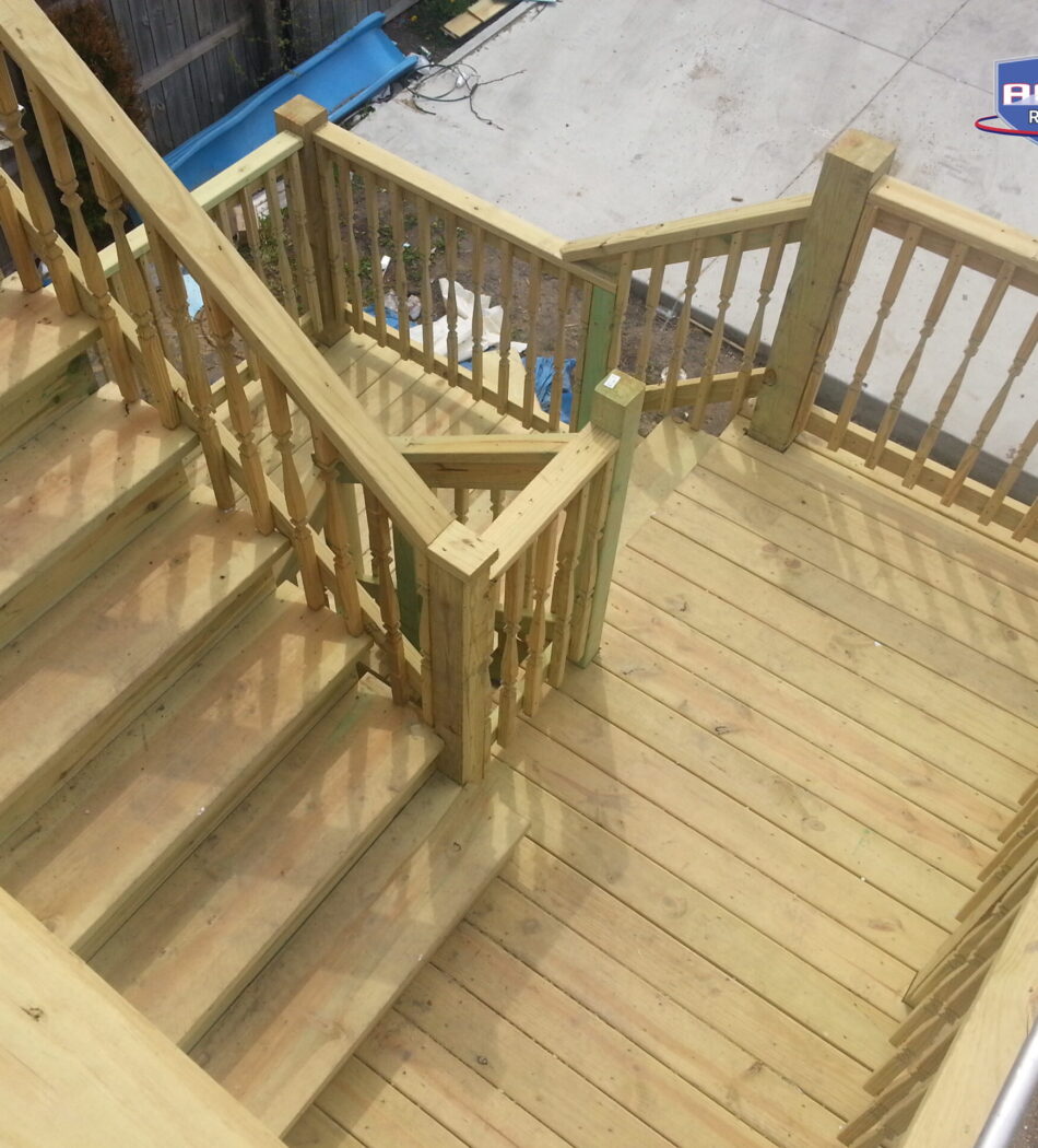 Treated Wood Decking