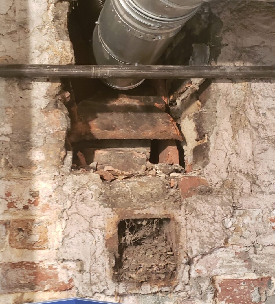Installing a Chimney Liner7a