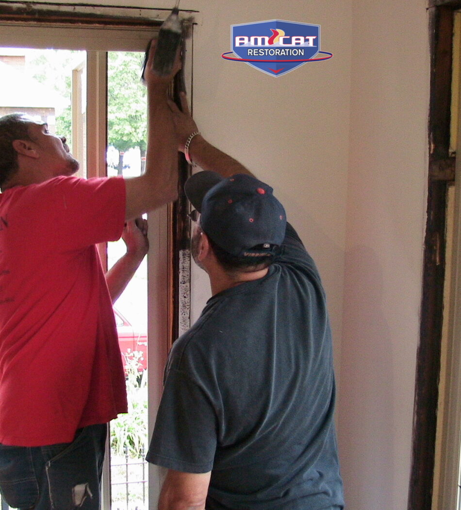 Window installation 01b Window installation 01b