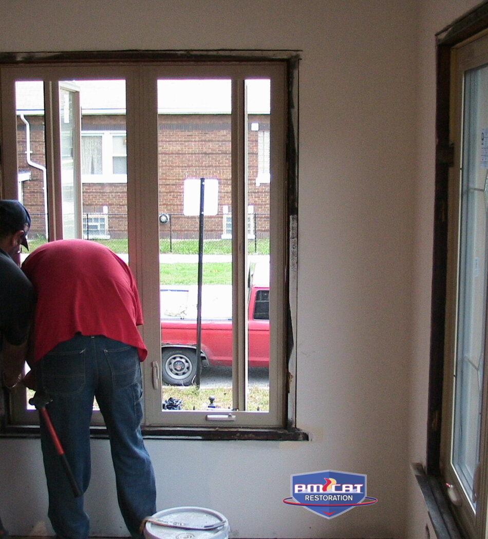 Window installation 01d Window installation 01d