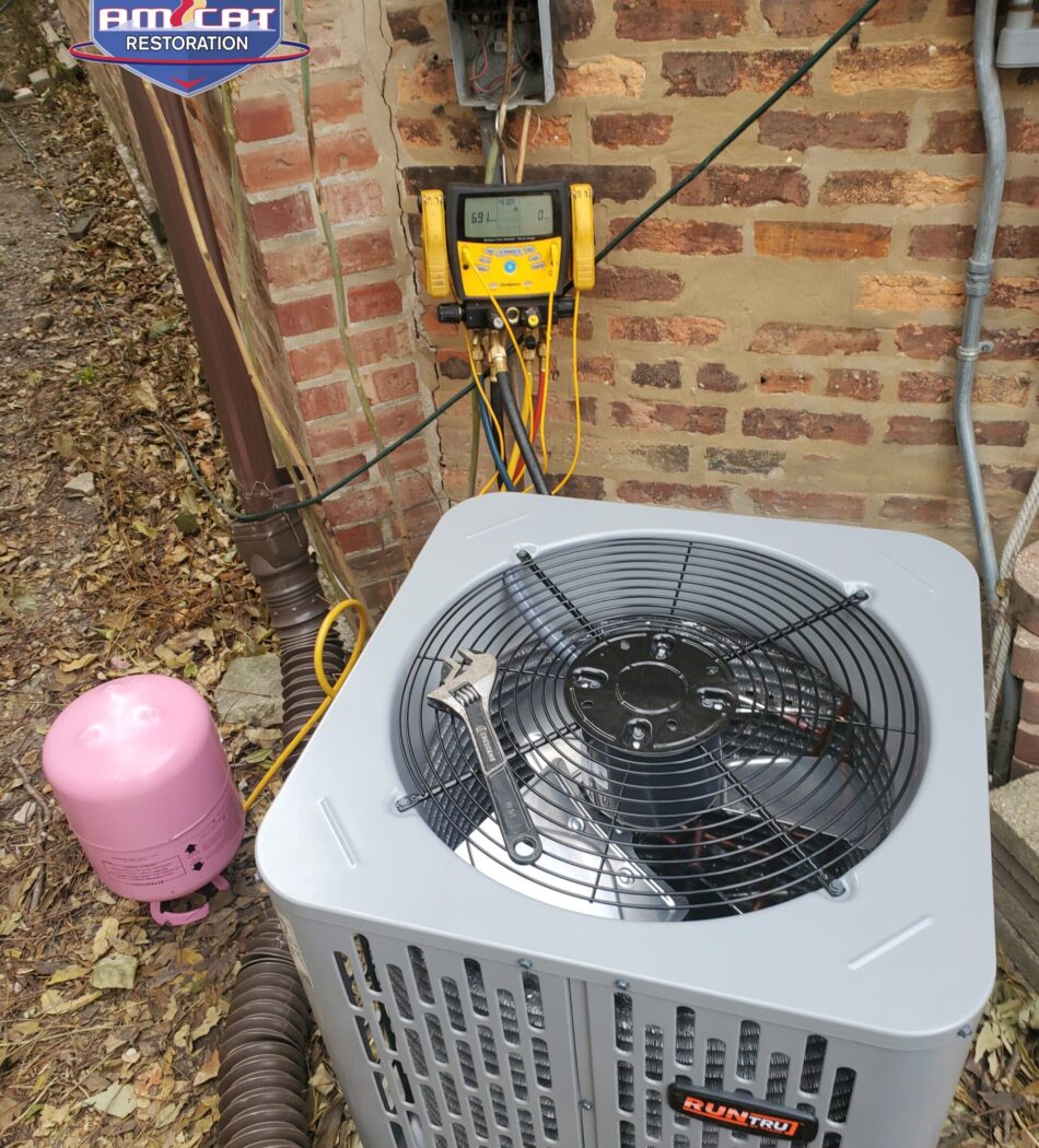 HVAC install 96 efficiency condenser