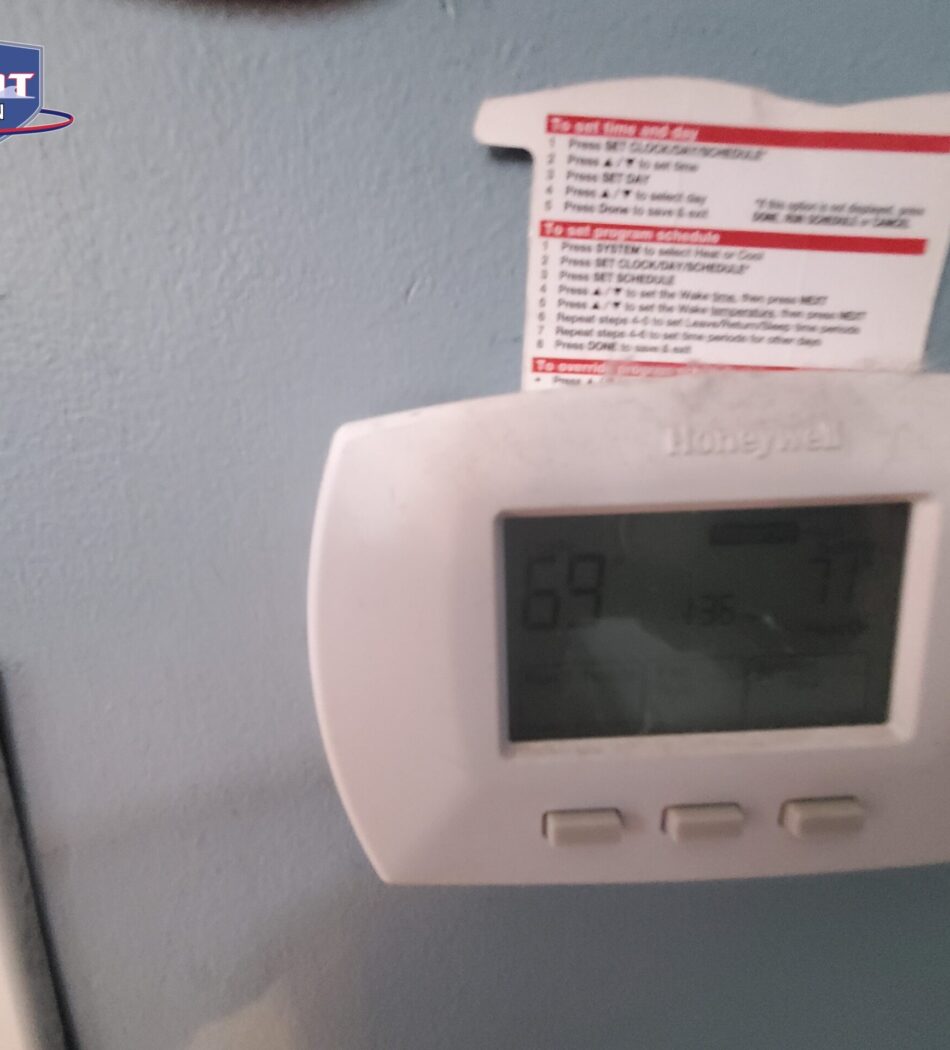HVAC install Thermostat